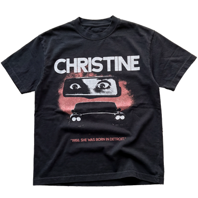 Christine 1983 vintage graphic tee
