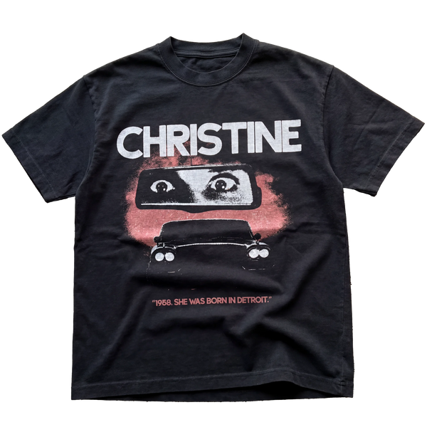 Christine 1983 vintage graphic tee