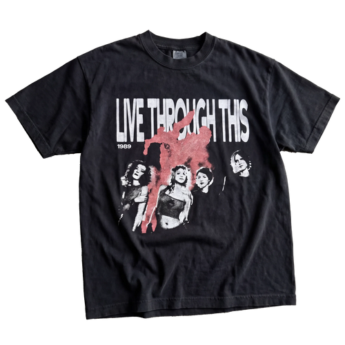 Hole Live Through This 1994 vintage graphic tee