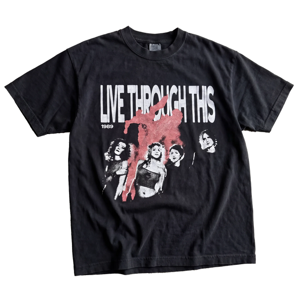 Hole Live Through This 1994 vintage graphic tee